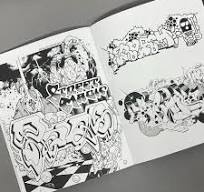 Graffiti Style Coloring Book