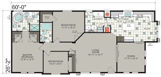 Craftsman Wc12 Silvercrest Champion Homes Floor Plans Manufactured Homes Floor Plans House Floor Plans