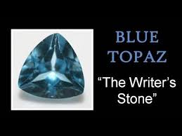 Blue Topaz Meaning And Uses The Writer S Stone Crystal Meanings Blue Topaz Meaning Blue Topaz Crystals And Gemstones