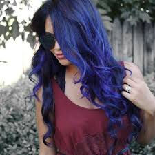 Wondering How I Achieved This Gorgeous Purple Hair Color Without Bleach I Did It Myself Using The Splathairdye In T Indigo Hair Dark Hair Dye Bleach Hair Dye