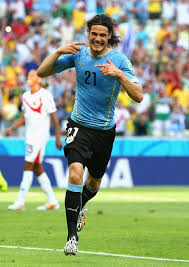 Profile page for uruguay football player edinson cavani (striker). Edinson Cavani Scoring For Uruguay Nt World Cup 2014 Brazil World Cup Fifa National Football Teams