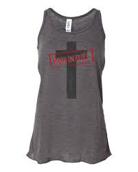 Paid In Full Cross Christian Flowy Racerback Tank Products