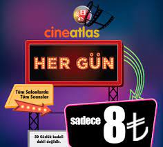 atlaspark cineatlas tan hafta ici her seans sadece 12tl avm gen tr