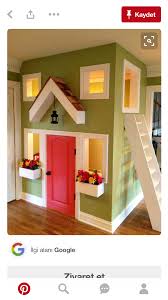 Yan Bahce Oyun Evi Tasarim Ic Mekanlar Dekorasyon Fikirleri Ev Icin