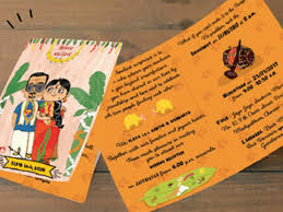 Looking for the perfect wedding invitation card design? The Latest Trend In Wedding Invites Doodles Comics And Caricatures The Economic Times
