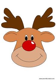 Sagome Natale Renna Renne Di Babbo Natale Bambini Artigianato Di Natale Renna