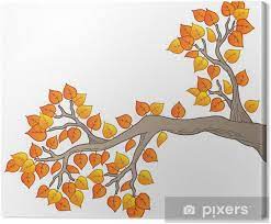 Si vous vivez dans une grande ville ou dans un lieu comptant peu d'arbres ou de forêts, nos œuvres d'art nous proposons de magnifiques paysages avec des forêts luxuriantes au printemps. Tableau Sur Toile Branche D Arbre Avec Des Feuilles De Dessin Anime 2 Pixers Nous Vivons Pour Changer