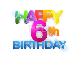 6th Birthday Wishes For 6 Year Old Boy Happy 6th Birthday Title Light Hebstreits Sketches Happy 6th Birthday Happy 41st Birthday Thank You For Birthday Wishes