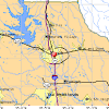 The calculated flying distance from houston to conroe is equal to 38 miles which is equal to 62 km. 1