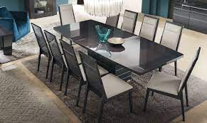 Versilia Dining Table With Chairs By Alf Lacquer Dining Table Dining Table Modern Furniture