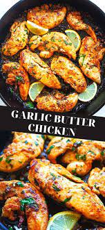 Garlic Butter Chicken Tenders Easy Chicken Recipes Chicken Tenderloin Recipes Chicken Tender Recipes