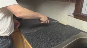 In one weekend you can completely transform the look of your countertops into the look of granite. Countertop Transformation The Rust Oleum Way Youtube