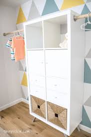 Twin Boys Custom Closet An Ikea Kallax Hack Ikea Hackers Ikea Kids Room Kallax Ikea Diy Custom Closet