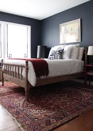 Black And White Rug Bedroom Dependable Dark Blues Color Palette Monday 4 Small Master Bedroom Master Bedrooms Decor Master Bedroom Design