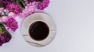 See more ideas about coffee, coffee tea, coffee image about aesthetic in beauty things by brenyingyang. Images Coffee Flowers Chrysanthemums Cup Food Gray 2560x1440