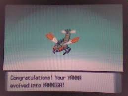 Pokemon Diamond Yanma Evolving