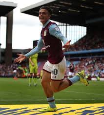 Attended our lady of compassion rc primary school, st. Jack Grealish Celebrating His First Holte End Goal Avfc