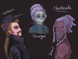 Ns The Hexbloods Notanotherdndpodcast Here's art of a dhampir, some hexbloods, and a reborn. ns the hexbloods notanotherdndpodcast