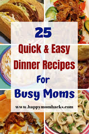 family dinner ideas for weeknight meals
