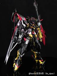 Original gundam pb rg 1/144 model astray gold frame amatsu mina mobile suit kids toys with holder. Hg 1 144 Gundam Astray Gold Frame Amatsu Mina Painted Build Gundam Astray Gundam Gold Frame