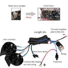 The added instructions make it easier for fiamm horn package includes: 12v Air Horn Motorcycle Car Truck Boat Universal Wiring Harness Relay Fuse Kit Ebay