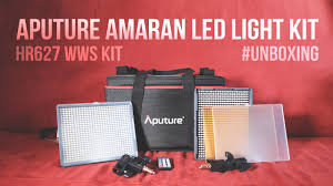 New Gear Aputure Amaran Led Kit Unboxing Youtube