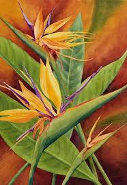 Paradise Found Tropical Floral Watercolor Artwork Artwork Fine Art Floral Watercolor Watercolor Artwork