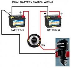 Basic boat dual battery wiring | how to. How To Hook Up Two Batteries In A Boat Diagram