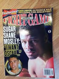 1999 Bert Sugar's Fight Game Magazine: Sugar Shame Mosley
