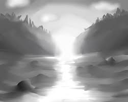 Set of 3 black and white prints,charcoal sketch drawing art,hands art,couples art,hands print,pinkie swear,holding hands,black and white art ideaus. Black And White Sunset By Ninjasker On Deviantart