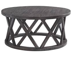 Signature Design By Ashley Sharzane Round Cocktail Table Walmart Com In 2020 Coffee Table Round Coffee Table Round Cocktail Tables