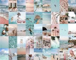 See more ideas about aesthetic collage, aesthetic, aesthetic wallpapers. 50pc Collage Melocoton Etsy In 2021 Beach Wall Collage Photo Wall Collage Wall Collage