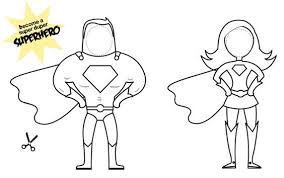 2 print out the file on a4 or letter size cardstock. Superhero Word Cutouts Template Matah