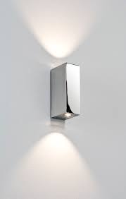 Astro Bloc 0829 Bathroom Led Up Down Wall Light 2 X 1w 3000k Warmwhite Chrome Ebay Up Down Wall Light Wall Lights Bathroom Wall Lights