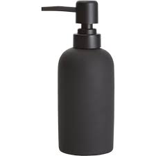 Black And White Check Soap Dispenser Rubber Coated Black Bath Countertop Accessories Bath Accessories Soap Pump Modern Bathroom Accessories