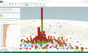 Microsoft Launches Geoflow For Excel A Tool For Visualizing Time Stamped 3d Data Built On Bing Maps Data Visualization Visualisation Excel