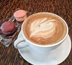 Googled For Good Coffee Places Nearby And This Place Popped Up Got Spanish Coffee With Two Macarons Lychee And Cassis M Spanish Coffee Best Coffee Foodie