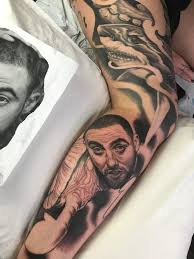 Addition To My Leg Sleeve At Woodwork In Bremerton Washington By Kyle Woods Mac Miller As A Turtle Mac Miller Leg Sleeves Bremerton Washington