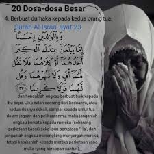 Berbakti kepada ibu bapa adalah akhlak yang ada pada semua nabi dan rasul. Derhaka Kepada Ibu Bapa Adalah Sahabat Pencinta Al Quran Facebook