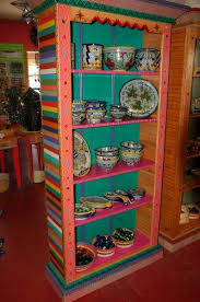 Hand Painted Furniture Cosas Online Mexican Folk Art Boerne Funky Painted Furniture Colorful Furniture Hand Painted Furniture