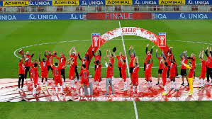 It reached the austrian top flight in 1953, and finished 9th of 14 clubs in its first season there, avoiding relegation by five points. Red Bull Salzburg Win Austrian Cup Cgtn