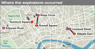 On july 21, 2005, terrorists attempt to attack the london transit system by planting bombs on three subways and on one bus; Details Of The London Blasts Uk News The Guardian