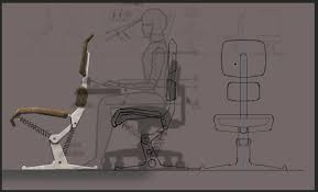 Artstation Industrial Furniture Design Office Chair Marcin Mielczarek
