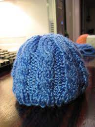 Preemie Cable Maybe Good For Baby Dolls Too Preemie Hats Knitting Baby Hats Knitting