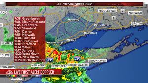 The national weather service has issued a severe thunderstorm warning for new york city and parts of new jersey. Severe Thunderstorm Warning Issued For Fairfield New Haven Counties Nbc Connecticut
