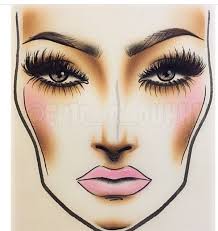 Makeup Face Drawing At Getdrawings Com Free For Personal