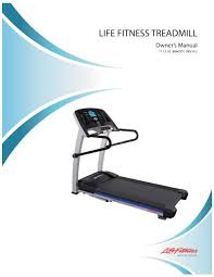 F1 Smart Treadmill User Manual Life Fitness
