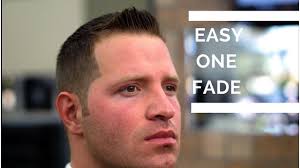 Easy 1 Fade Haircut Tutorial Step By Step Fade Youtube