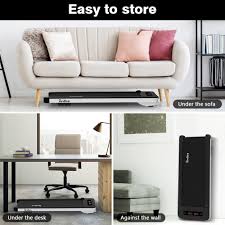 Treadmills under $500 will have less choice when it comes to variations of speed, incline, and preset programs. Walking Machine Under Desk Electric Treadmill With Bluetooth Speaker
