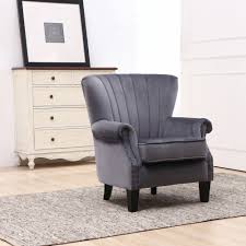 Check spelling or type a new query. Neo Crushed Velvet Wing High Back Occasional Armchair